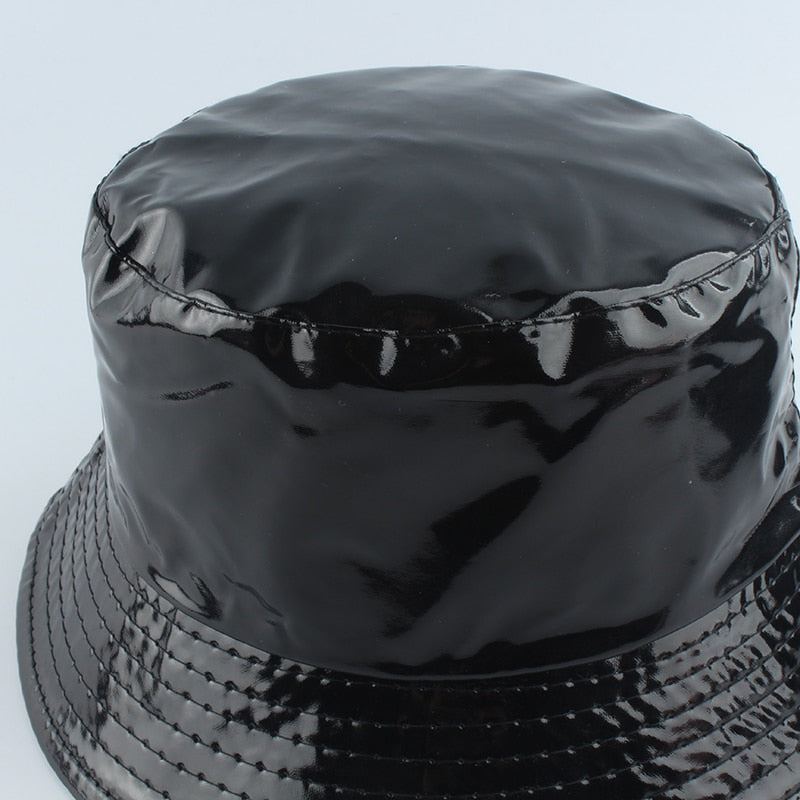 Leather Bucket Hat