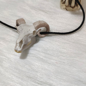 Aries Skull Necklace