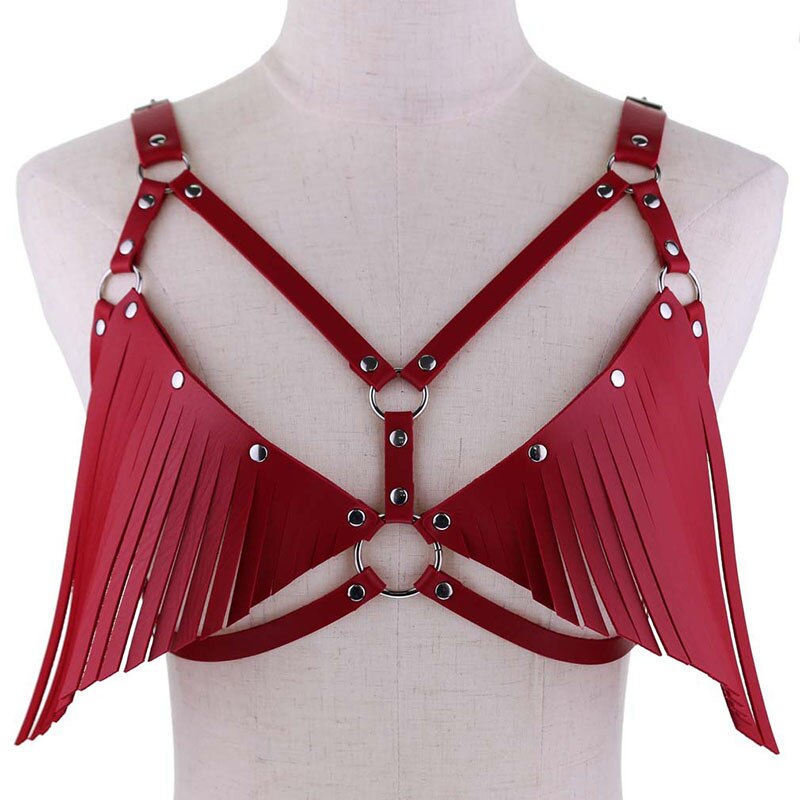 Fringe Cage Bra