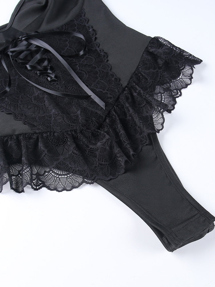 Witch Lucrecia Lace Bodysuit