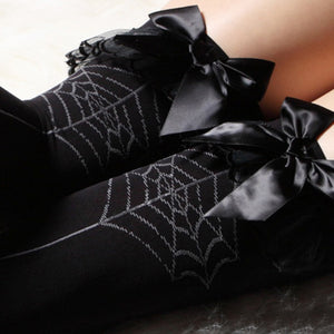 Over the knee Spider Socks