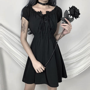 Witch Fiona Off Shoulder Mini Dress