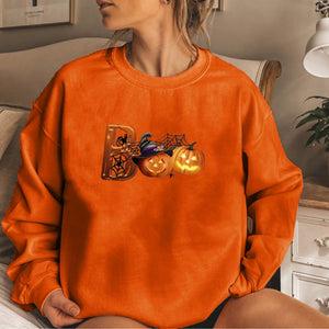 Pumpkin Boo Oversized Jumper