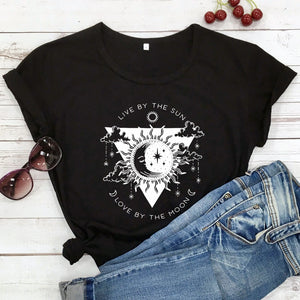 Live By The Sun Love By The Moon Top