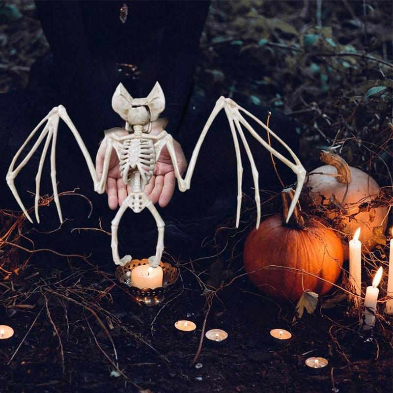 Skeleton Bat Decor