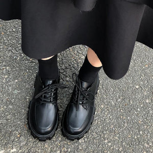 Black Chunky Shoes