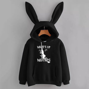 What's Up Witches Bunny Years Hoodie