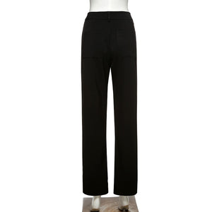 Baggy Slit Pants