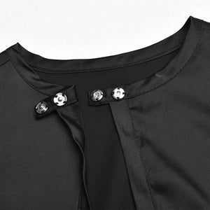 Witch Romilda Satin Crop Top