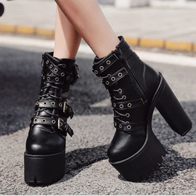 Witch Ursula Heeled Boots