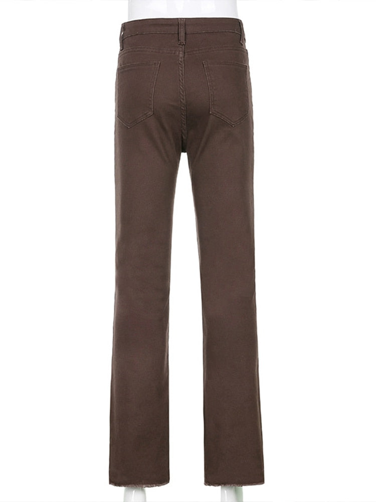 Long Flared Trousers