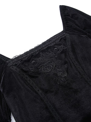 Witch Ommin Velvet Top