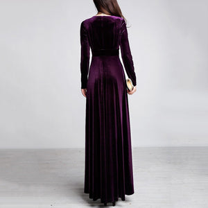 Witch Tamsin Velvet Maxi Dress