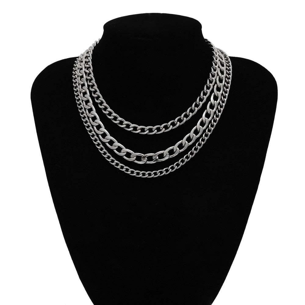 Multi Layer Chain Necklace