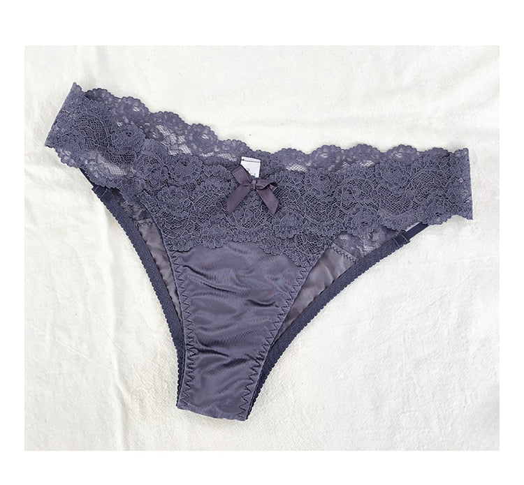 Satin Lace Underwear