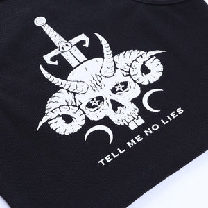 TELL ME NO LIES Crop Top