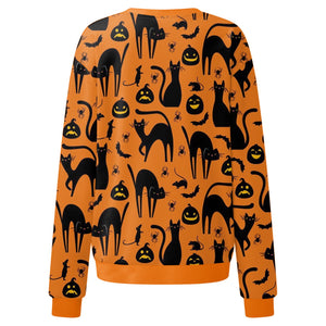 Black Cats and Pumpkins Sweatshirt