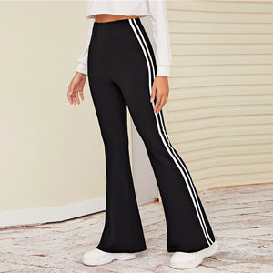 Stretchy Flare Sports Pants