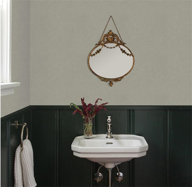 Oval Hanging Mirror