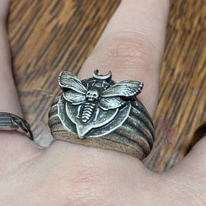 Skull Butterfly Ring