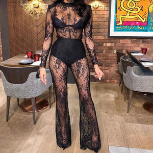 All Over Lace Jumpsuit