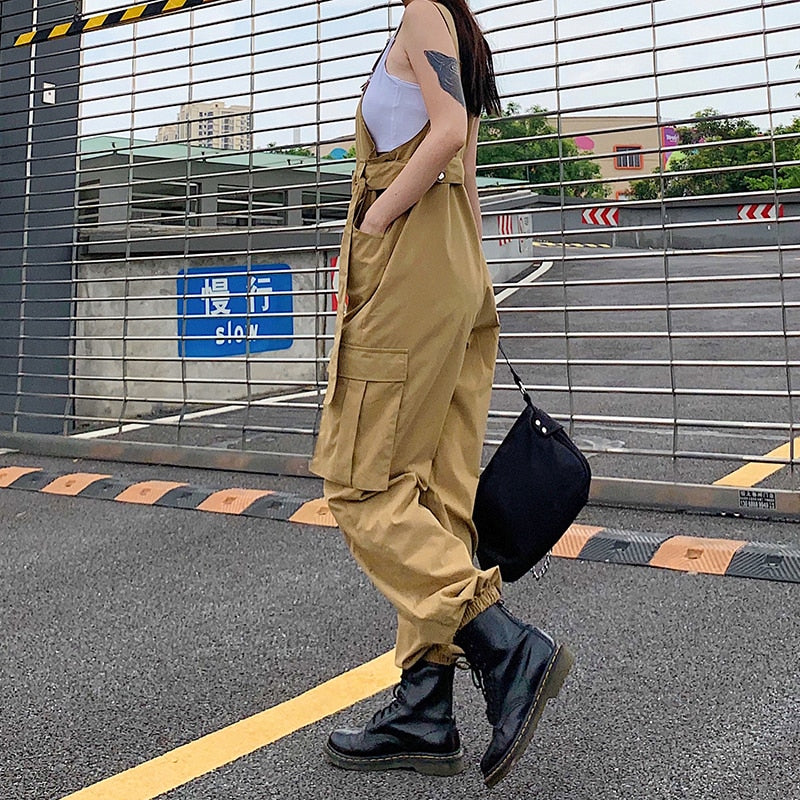 Baggy Cargo Jumpsuit