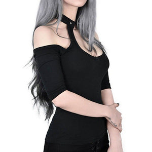 Choker Neck T-Shirt