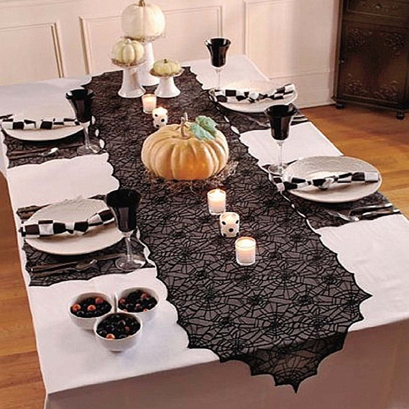 Spider Web Tablecloth