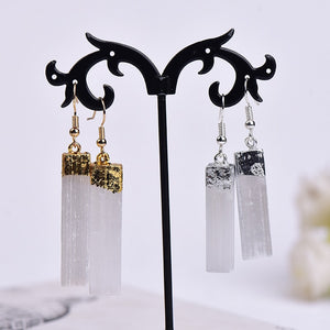 Healing Crystal Dangle Earrings