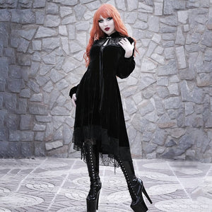 Witch Mortiana Velvet Dress