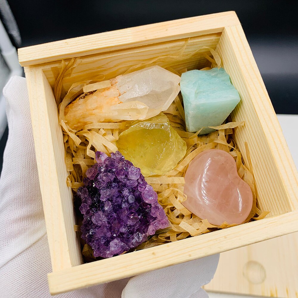 5 Natural Stones Box