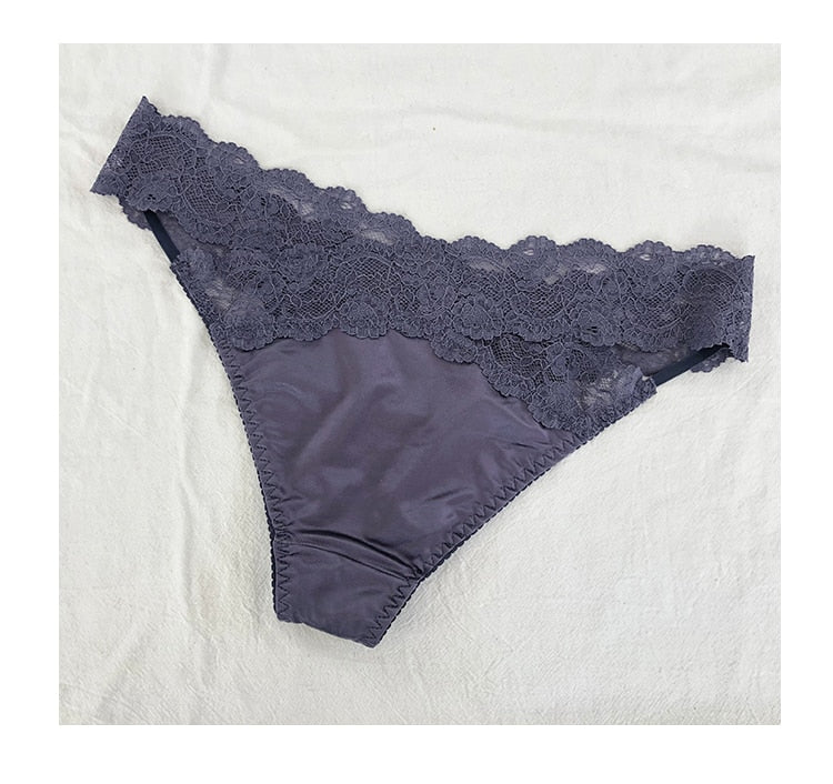 Satin Lace Underwear