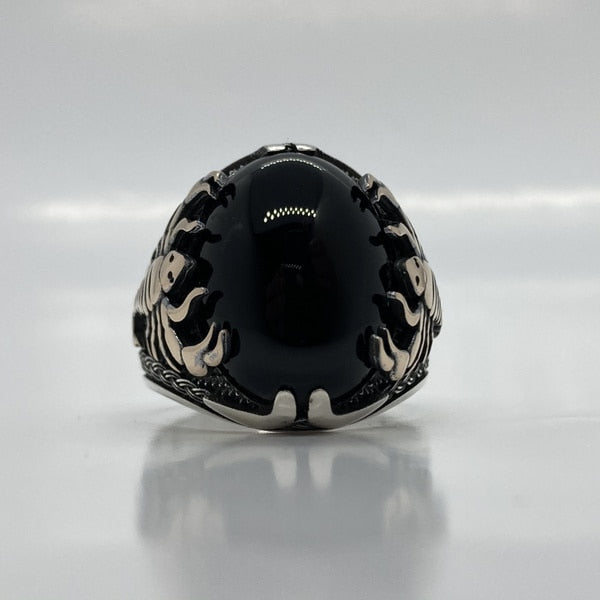 Scorpion Ring in Black