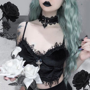 Witch Alice Lace Crop