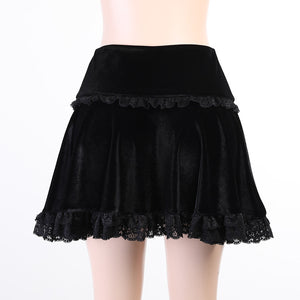 Reverse Cross Mini Skirt