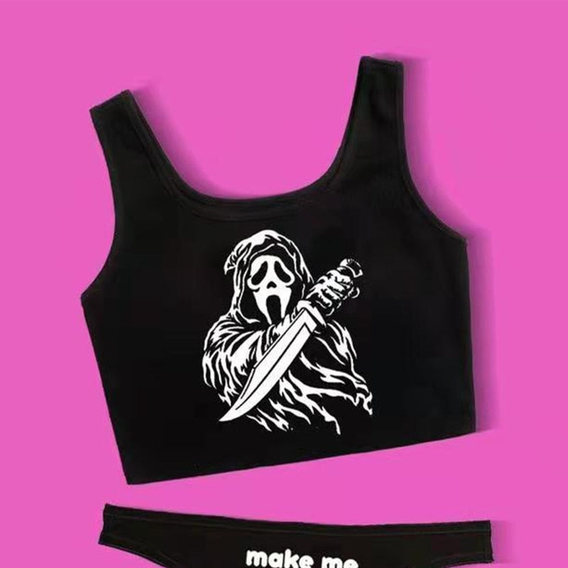 Make Me Scream Bikini Set