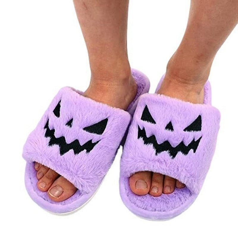 Scary Fluffy Slippers