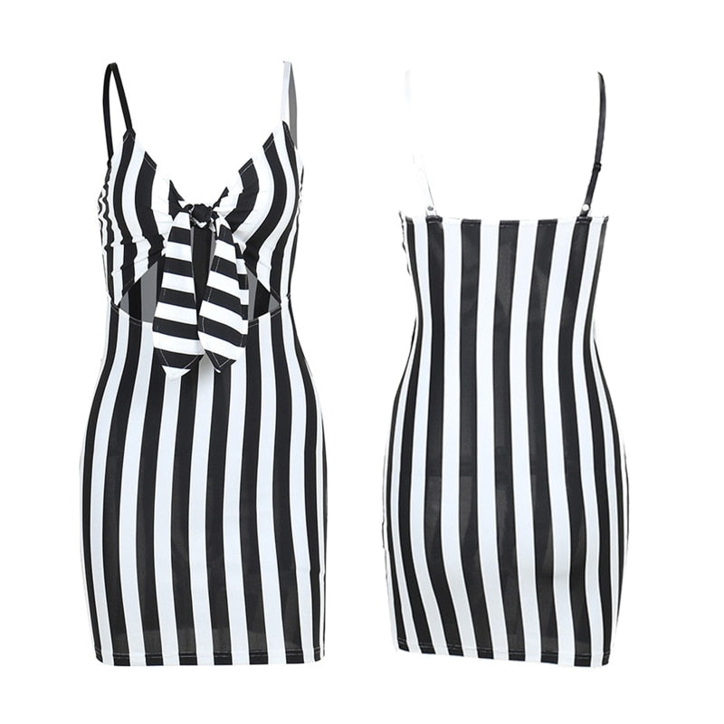 Stripes All Over Mini Dress