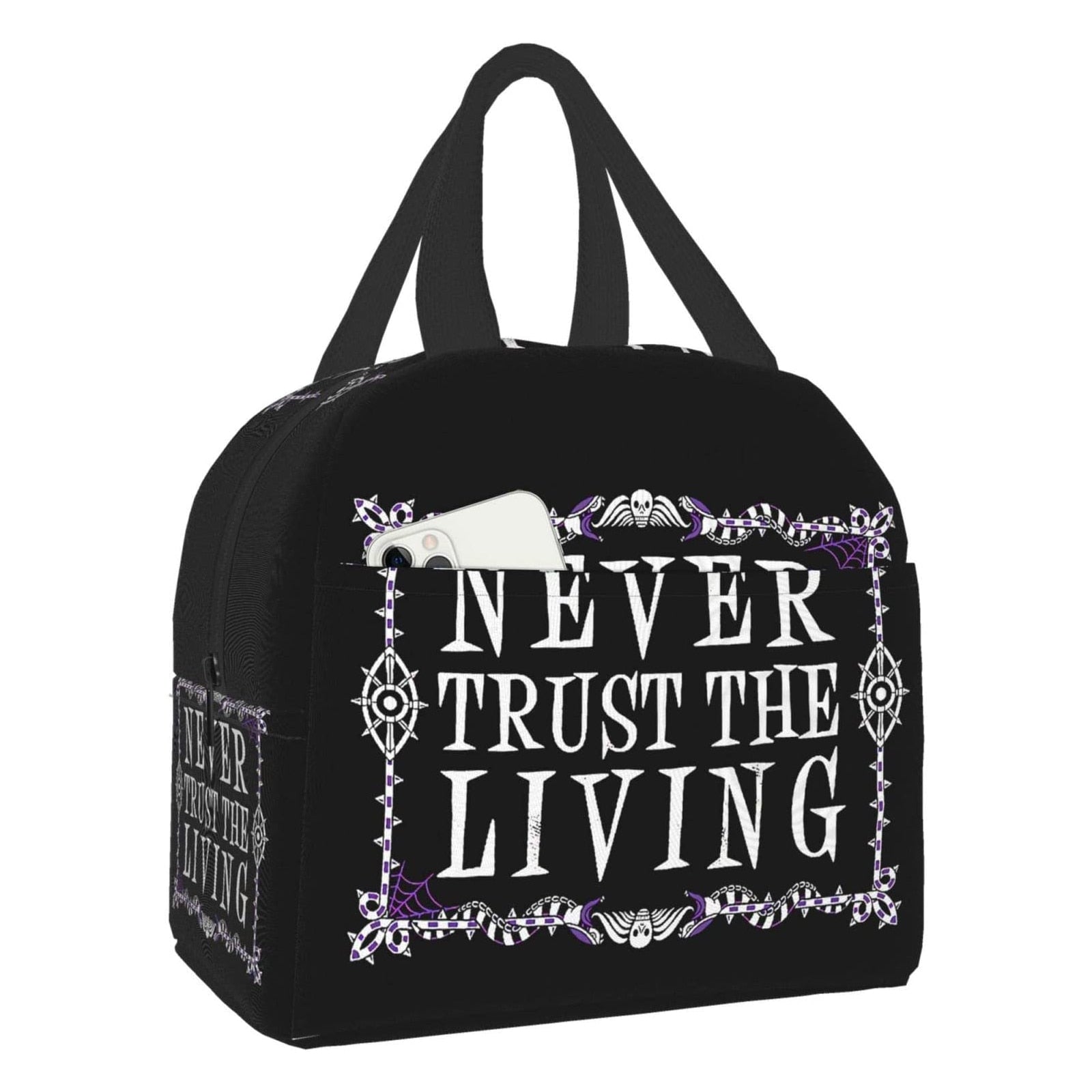 'Never Trust The Living' Lunch Bag