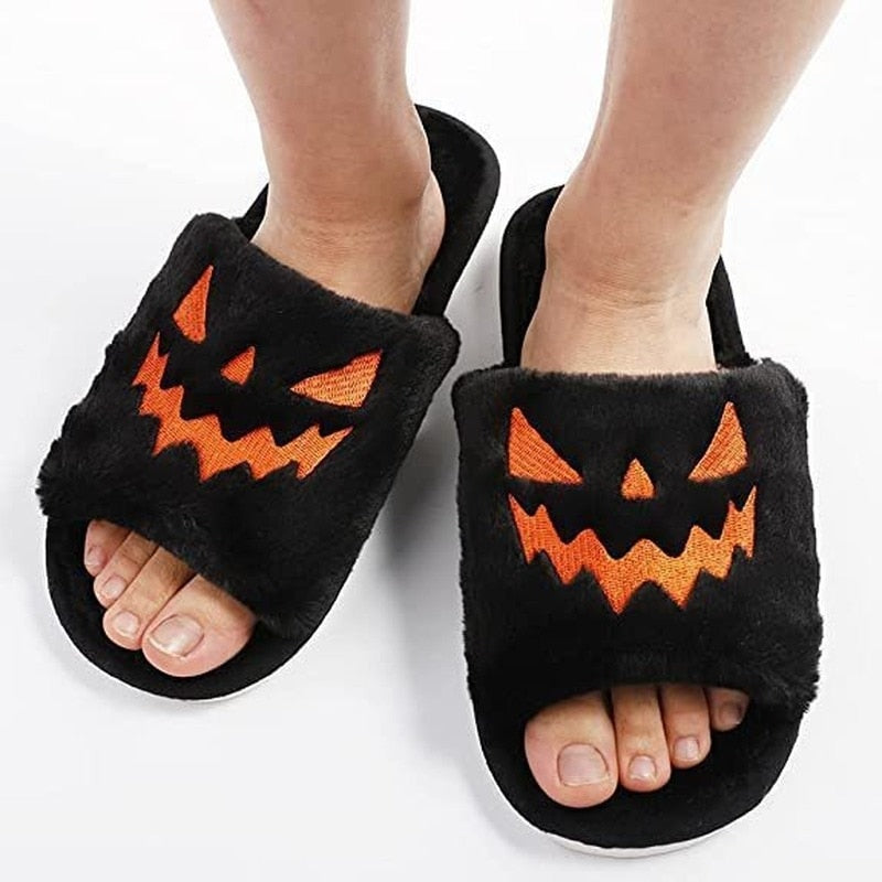 Scary Fluffy Slippers