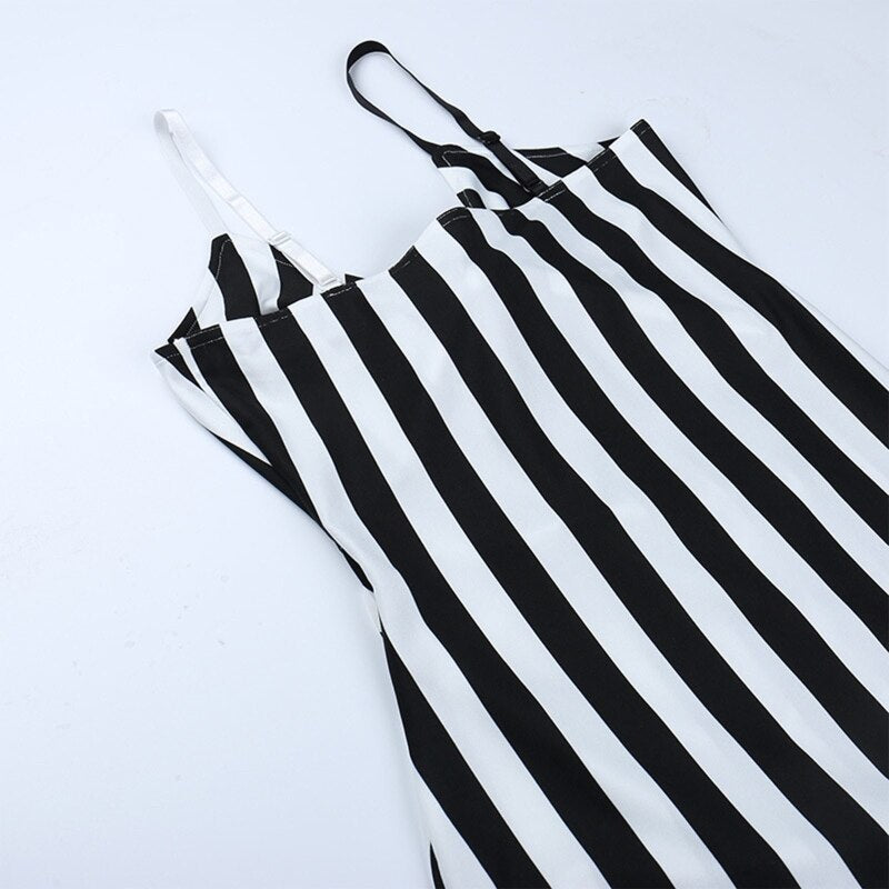 Stripes All Over Mini Dress