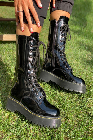 Leather Creeper Boots