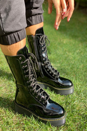 Leather Creeper Boots