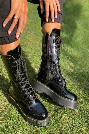 Leather Creeper Boots