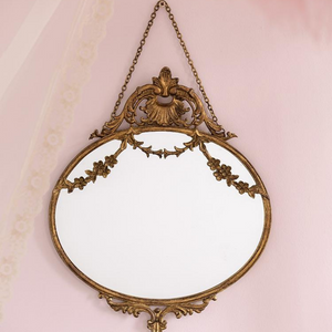 Oval Hanging Mirror