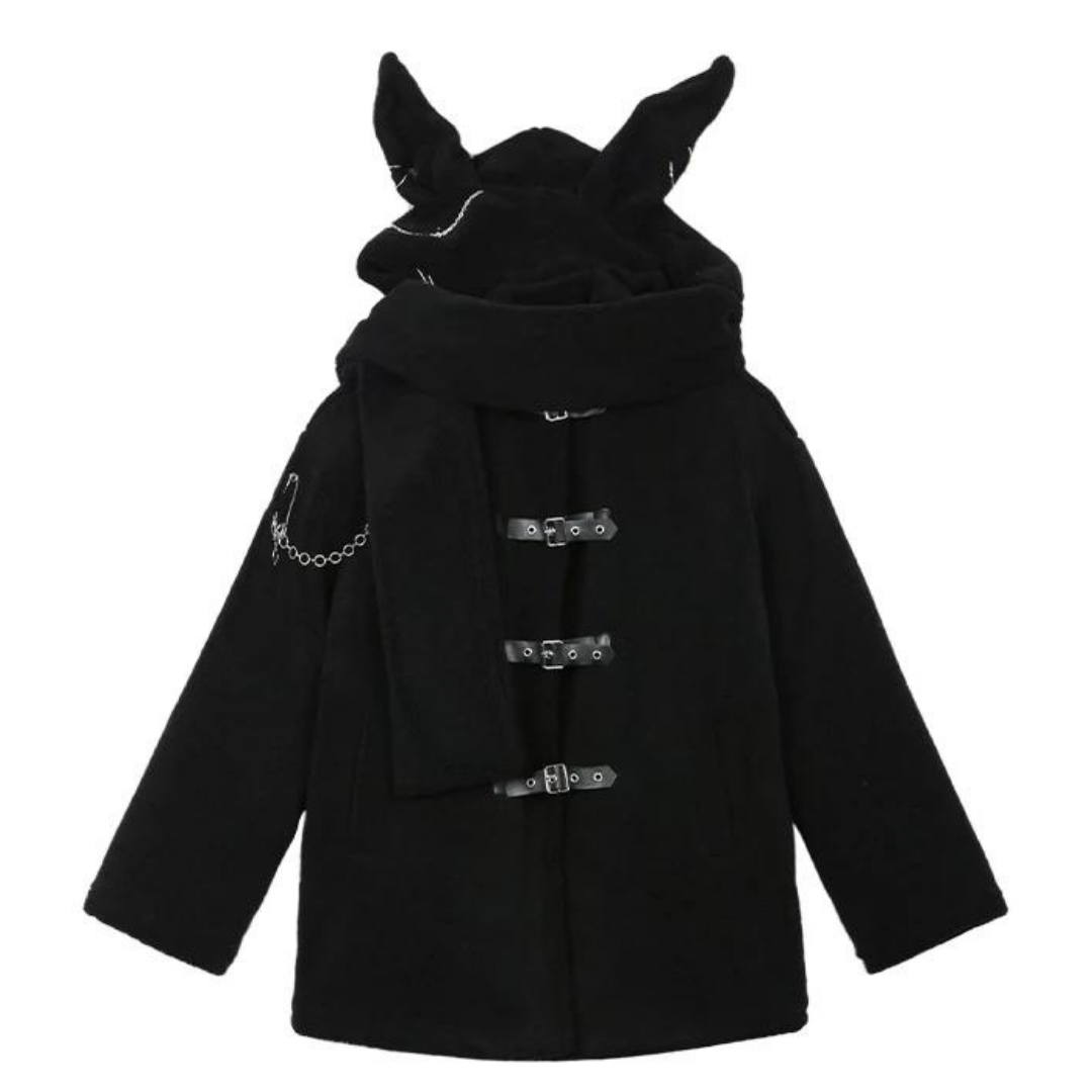 Rabbit Ears Hooded Coat