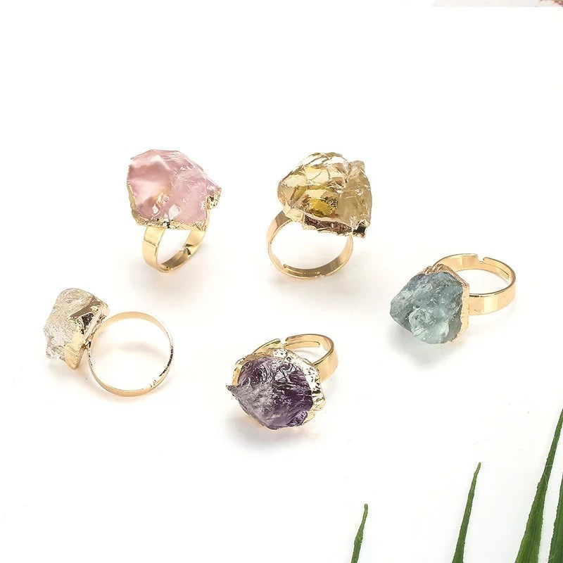 Druzy Quartz Ring