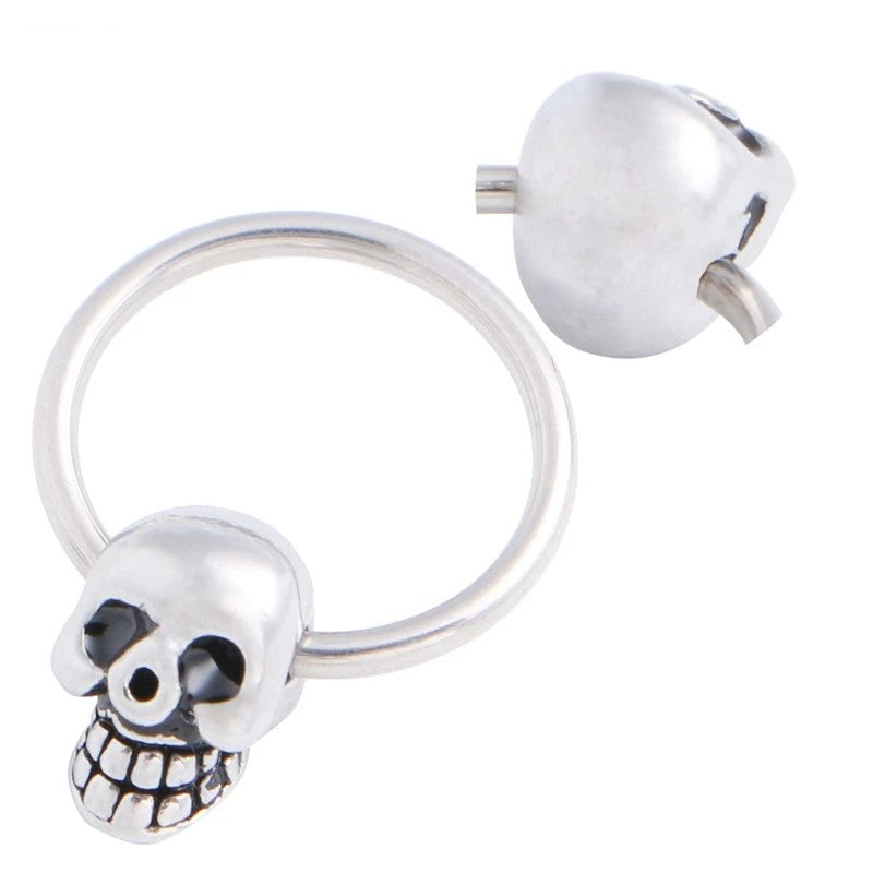 Retro Style Skull Earrings