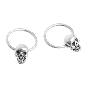 Retro Style Skull Earrings