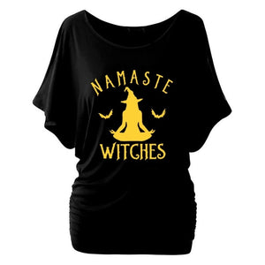 Namaste Witches Batwing Top